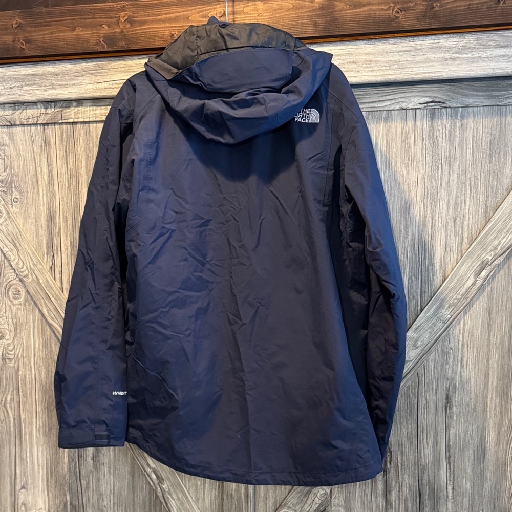 The North Face Men’s Navy Hooded Jacket - Picture 4 of 5